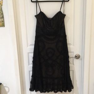 BCBG Black Lace Dress